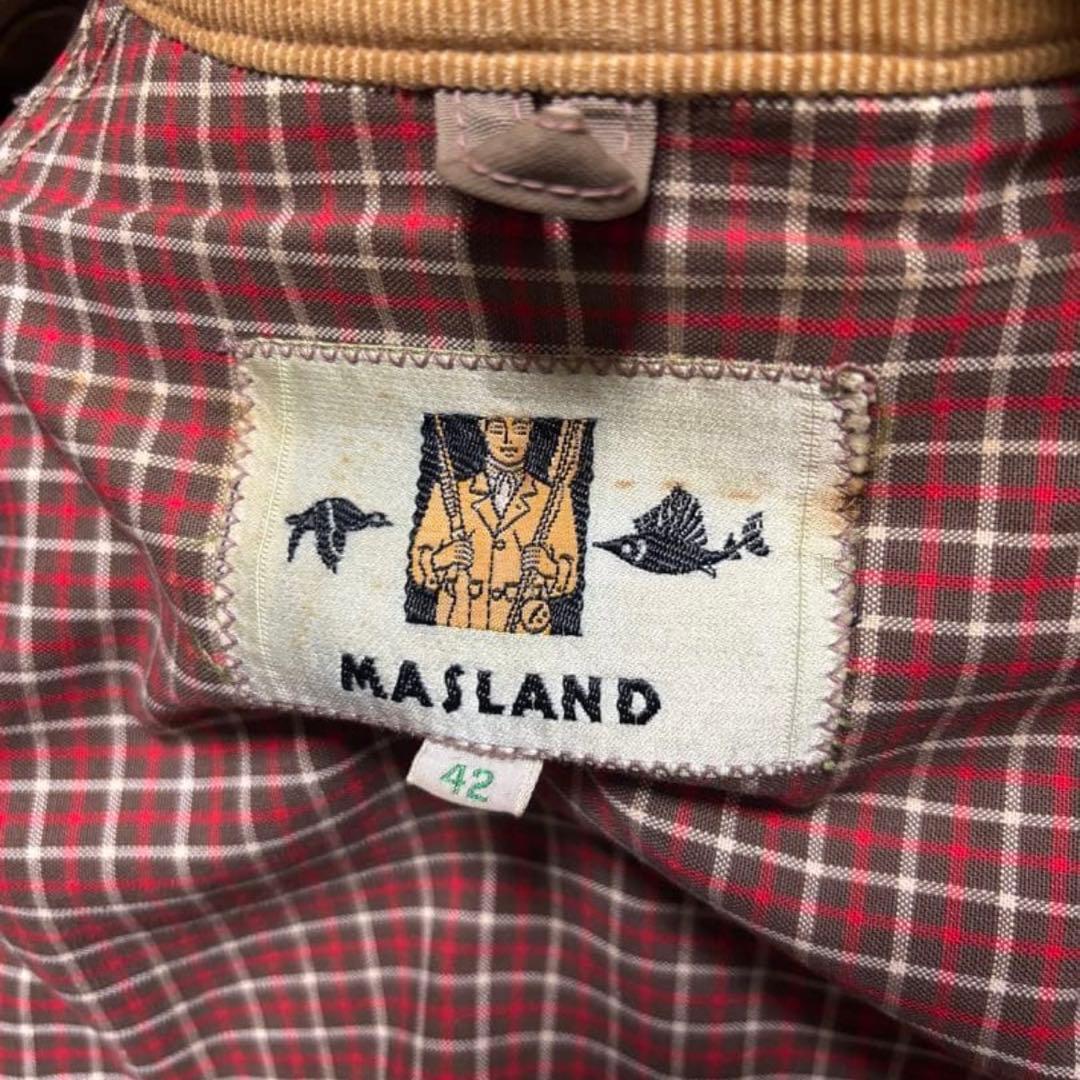 50s MASLAND ジャケット 42 ブラウン