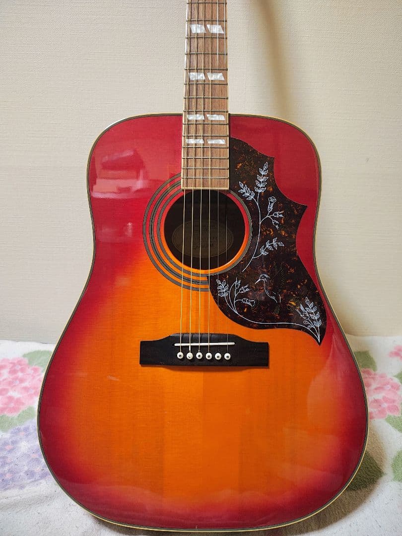 Epiphoneハミングバード/美品/ハードケース付