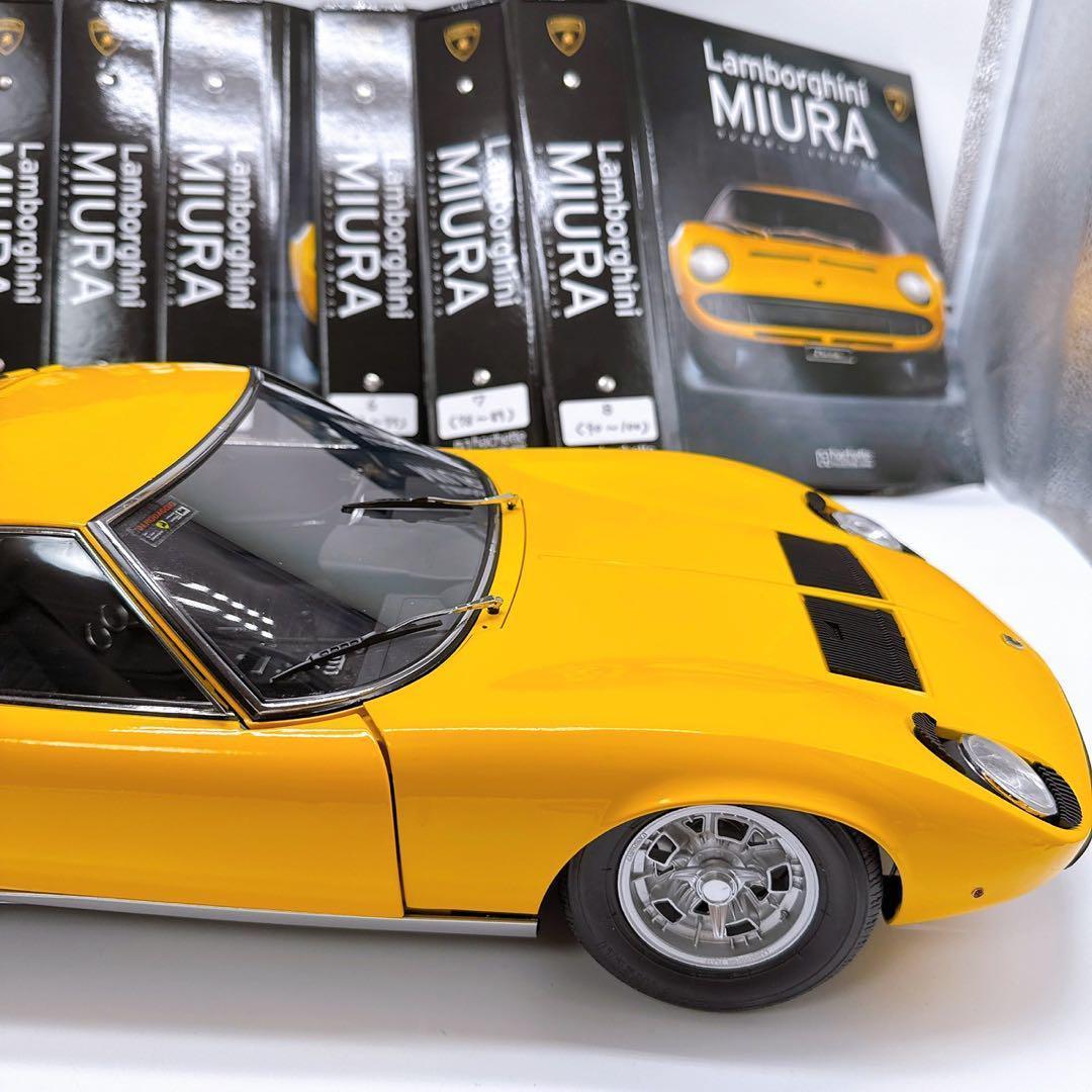 ユーワンさま　ランボルギーニ　ミウラ　１/8 完成品　ウレタンクリア塗装仕上げ