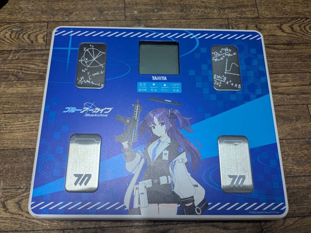 TANITA音声体組成計　ブルーアーカイブ早瀬ユウカモデル