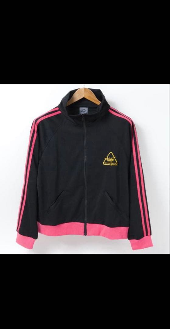 LEMONed hide ラインジャージ ピンク