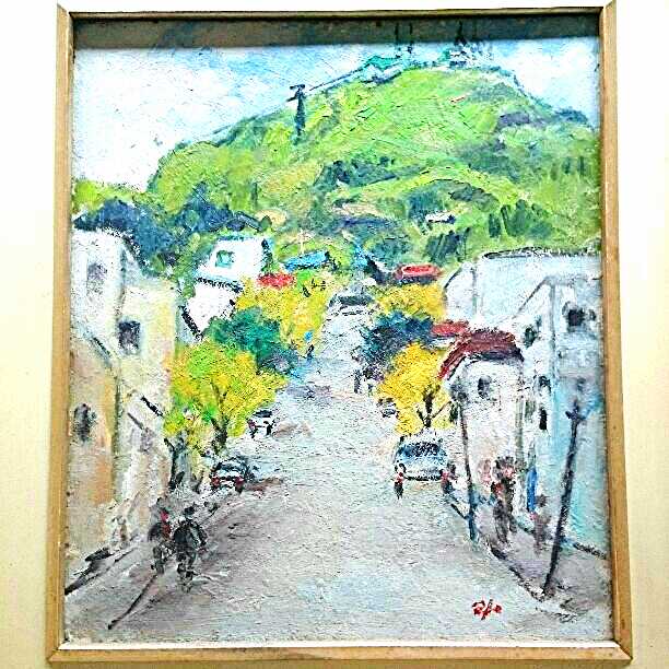 今西弘作　手稲山を望む・12号