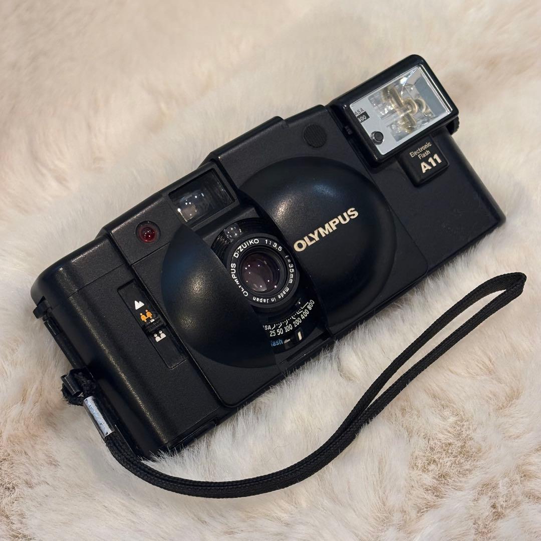 【美品値下げ】オリンパスOLYMPUS XA2+A11 コンパクトフィルムカメラ