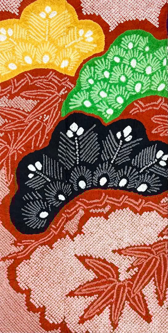 総絞り　振り袖　フルセット　別誂長襦袢付　成人式　豪華　612