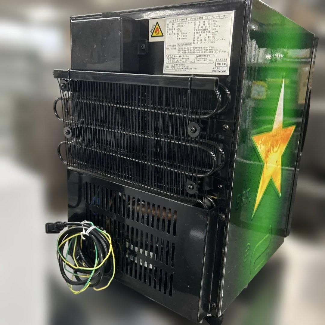 6887【程度良好】ハイネケン 冷蔵ショーケース HN-21L-PJ 非売品