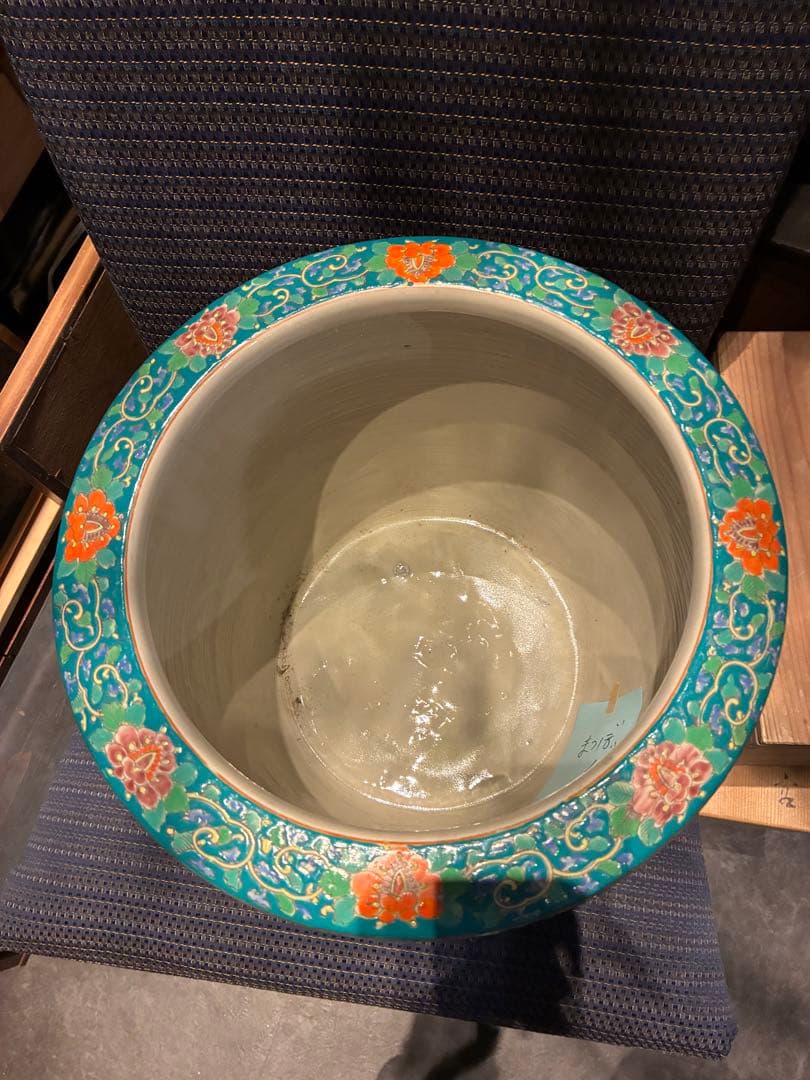 火鉢　十錦手　古伊万里　伊万里　傷無し