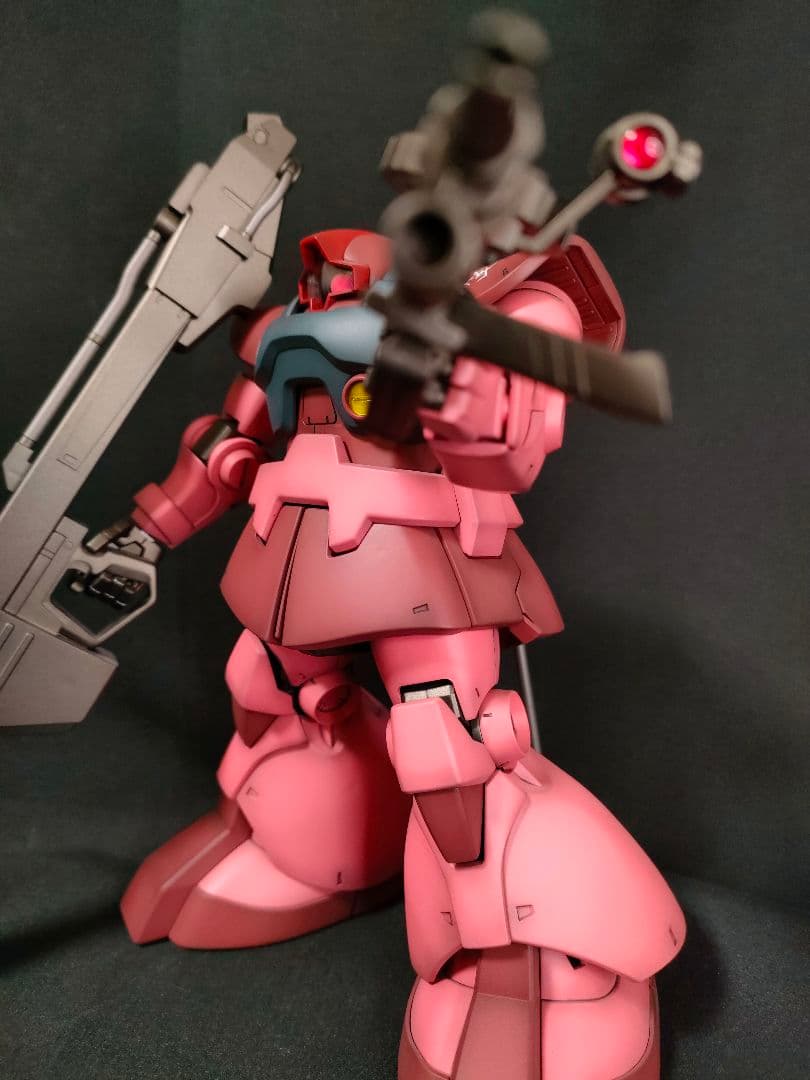 GUNPLA ガンプラ 塗装済 完成品 MG シャア専用リックドム