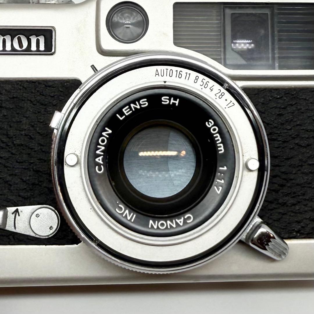 【完動品】Canon demi EE17 フィルムカメラ 動作確認済み