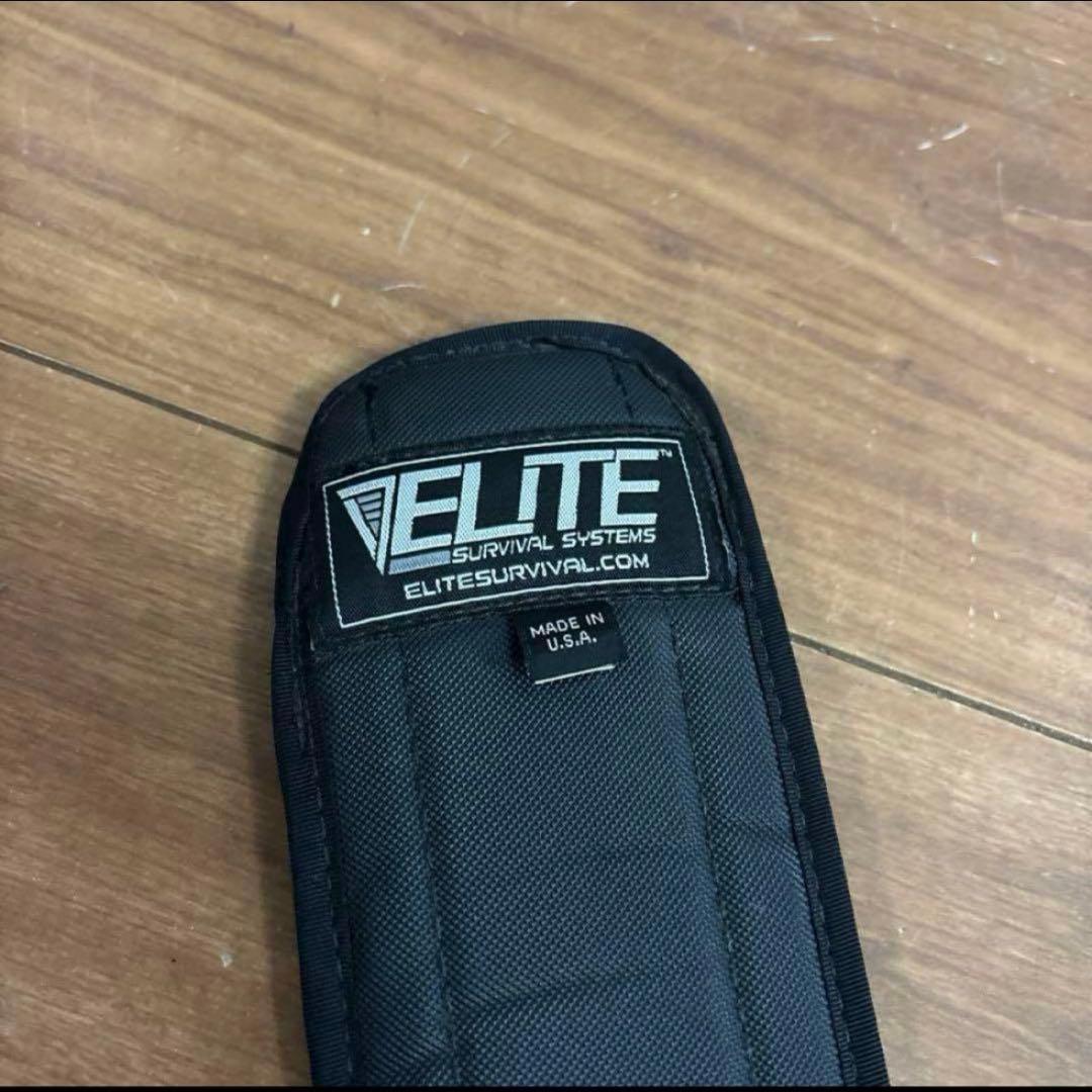 米軍　ELITE ガンファイターベルト　MEDIUM ブラックUSA製　送料無料