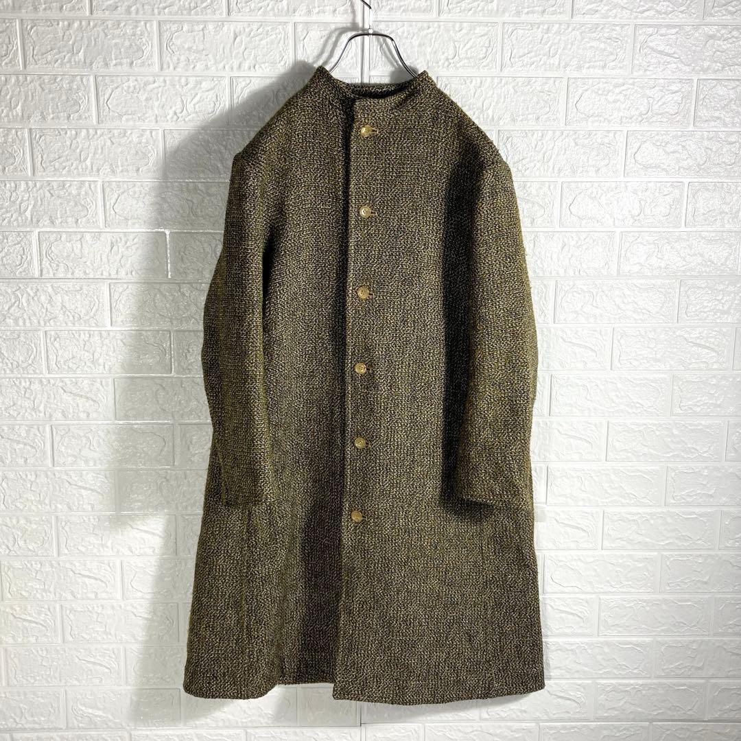 【人気モデル】美品 45Rフォーティファイブアール アーミッシュ ツイードコート