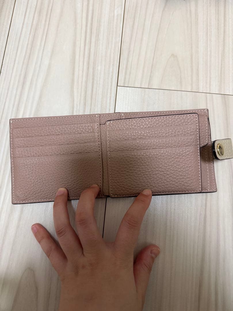 Y-STYLE 魔法の収納 二つ折りウォレット　赤工友里