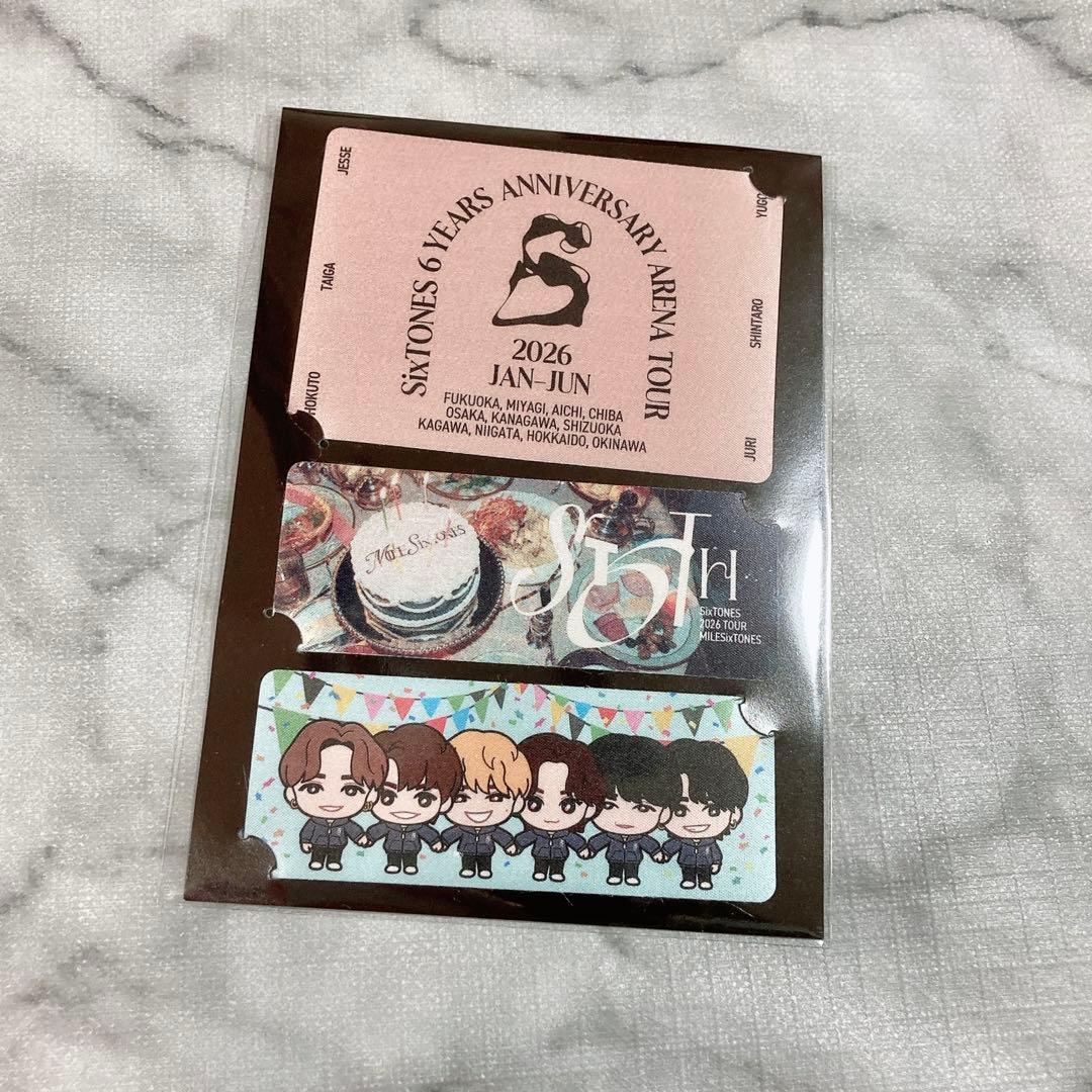 SixTONES 2026ストーンズ　グッズ　ペンライト　ぬいぐるみ