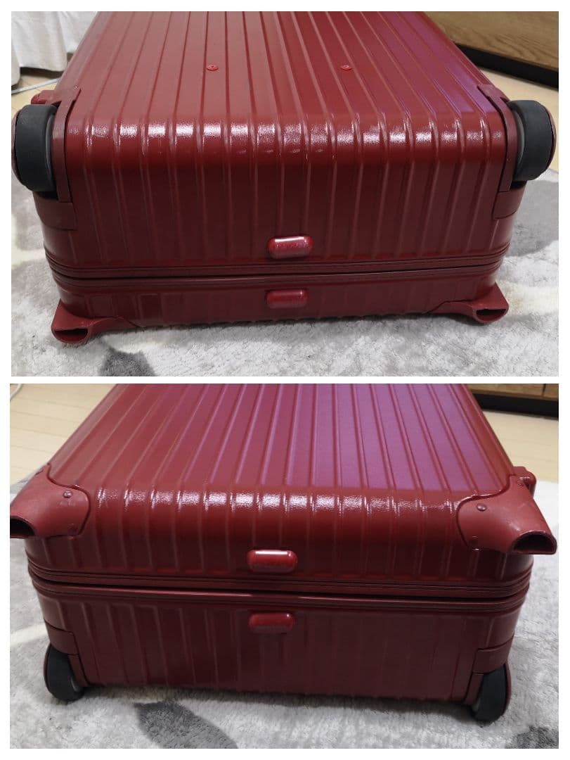 リモワ　サルサ　SALSA　キャリーケース　レッド　赤　2輪　スーツケース　中型