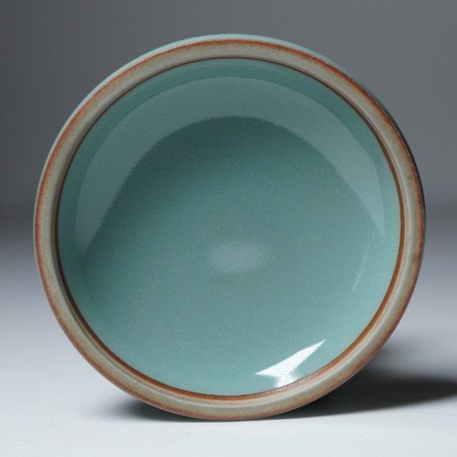 諏訪蘇山　青磁丸香合　共箱　茶道具　炉用