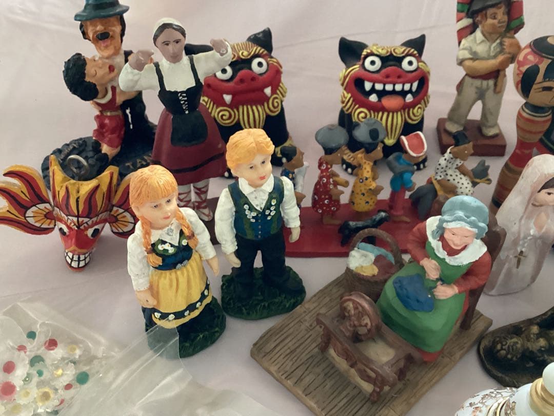 世界民芸品セット 伝統工芸品　海外旅行土産　合計33個まとめ売り　バラエティ