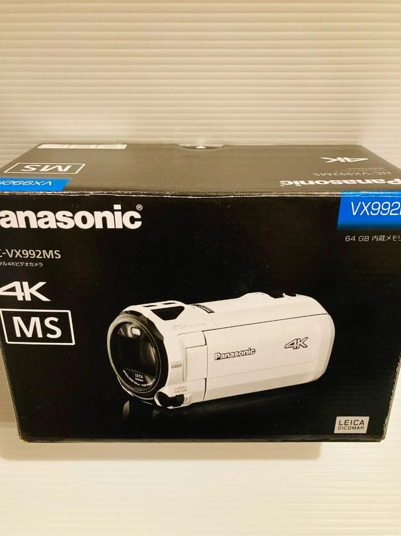 未使用 HC-VX992MS パナソニック デジタル4Kビデオカメラ
