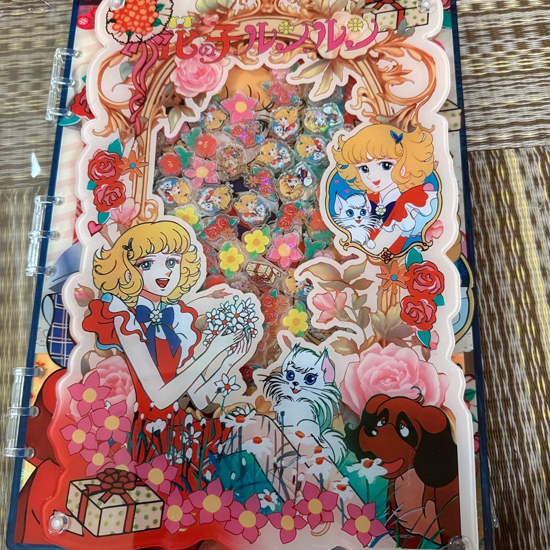 新品　シャカシャカノート　A4サイズ　昭和レトロ　花の子ルンルン