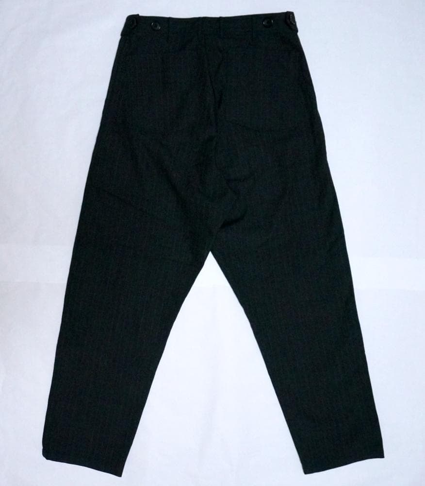 コムデギャルソンオムプリュス ウールサイドアジャスターパンツ 98AW 美品