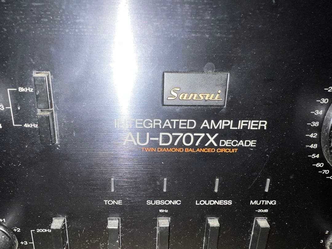 Sansui AU-D707X DECADA インテグレーテッドアンプ