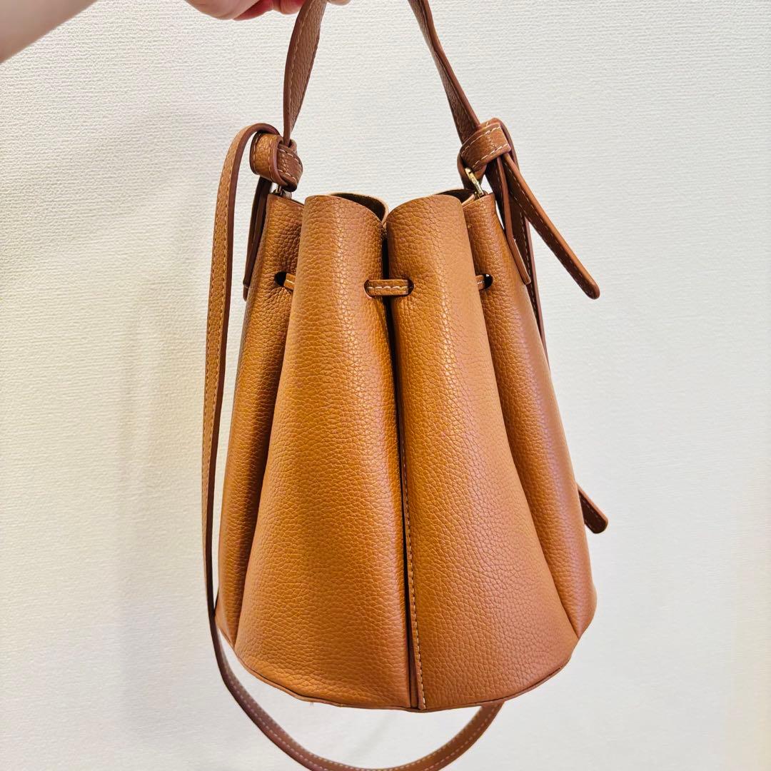 美品♡ポレーヌカヌレ　polene ショルダーバッグ　ハンドバッグ