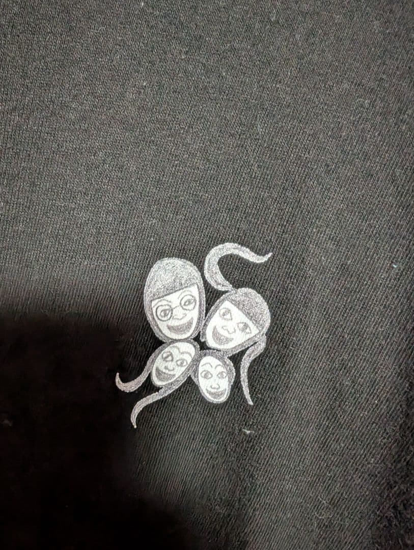 新しい学校のリーダーズ公式2018年頃の貴重な ＴシャツXL 顔イラスト