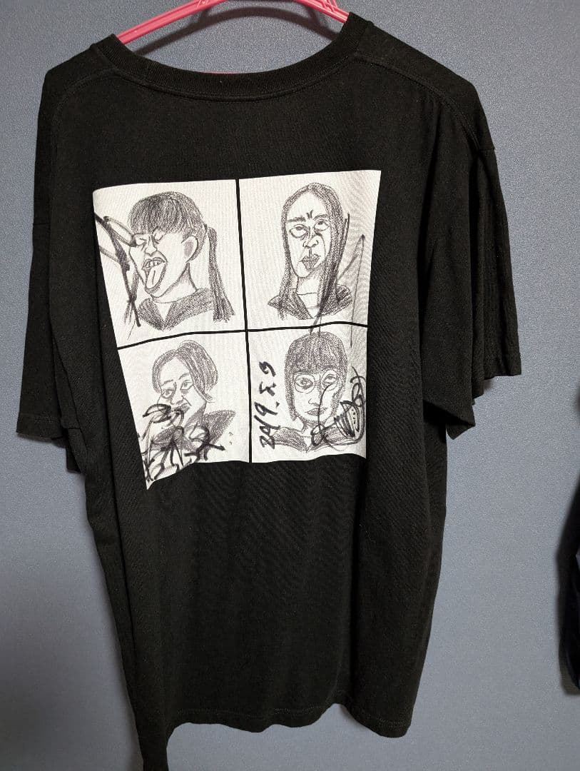 新しい学校のリーダーズ公式2018年頃の貴重な ＴシャツXL 顔イラスト