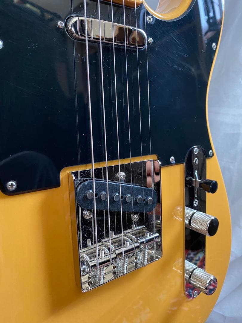 curly 　バタースコッチブロンド　テレキャスター