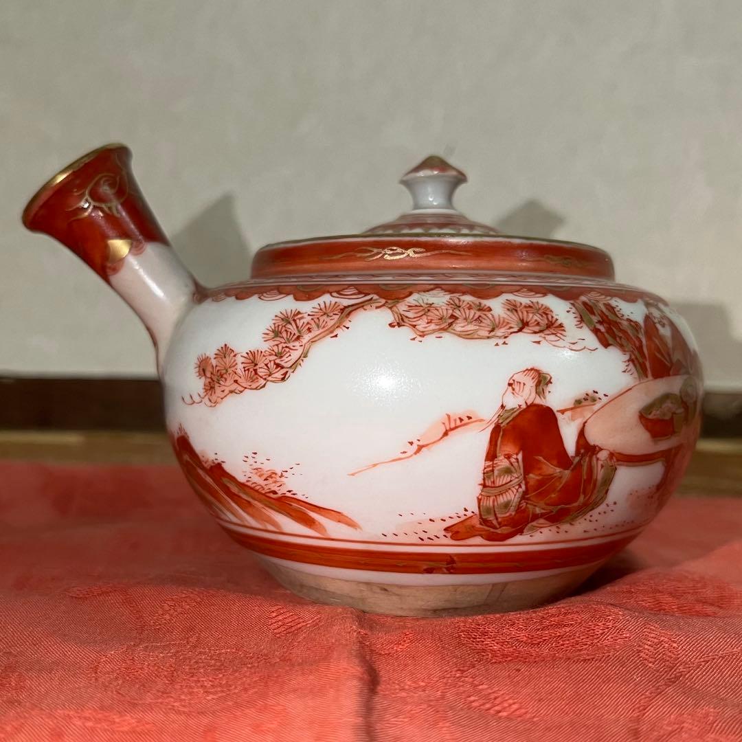 は*え様 煎茶道具　湖東焼　床山　玉侊　急須