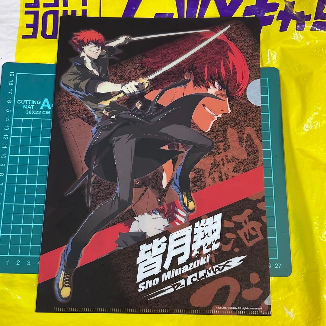 ペルソナ4 P4U2 クリアファイル 皆月翔 足立透