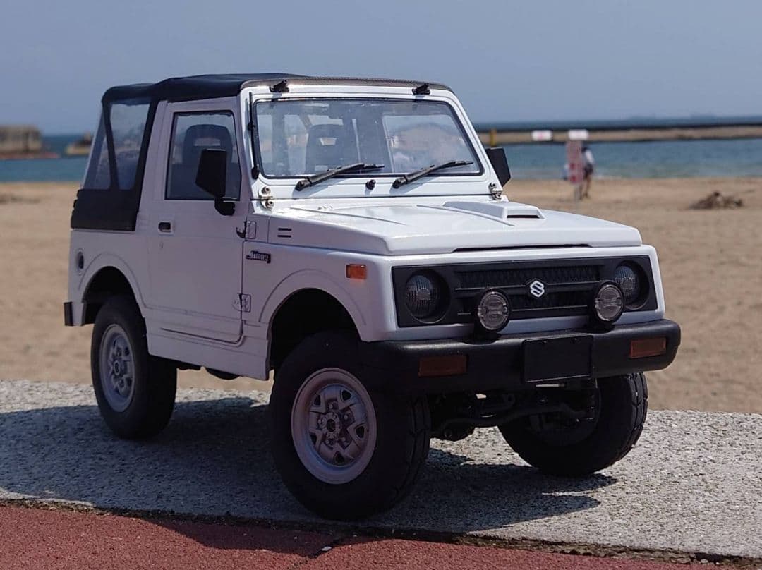 WPL C74-1 スズキ ジムニー JA11C スペリアホワイト仕様