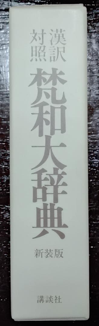漢訳対照　凡和大辞典　新装版　鈴木学術財団編　講談社