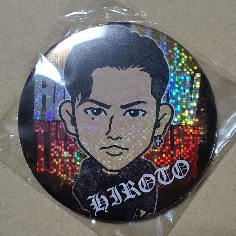 登坂広臣　75mm缶バッジ　超レア