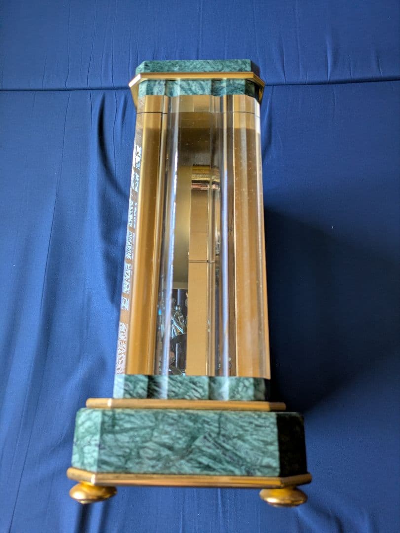 SEIKO セイコー 置時計　蛇紋石　内閣総理大臣贈呈