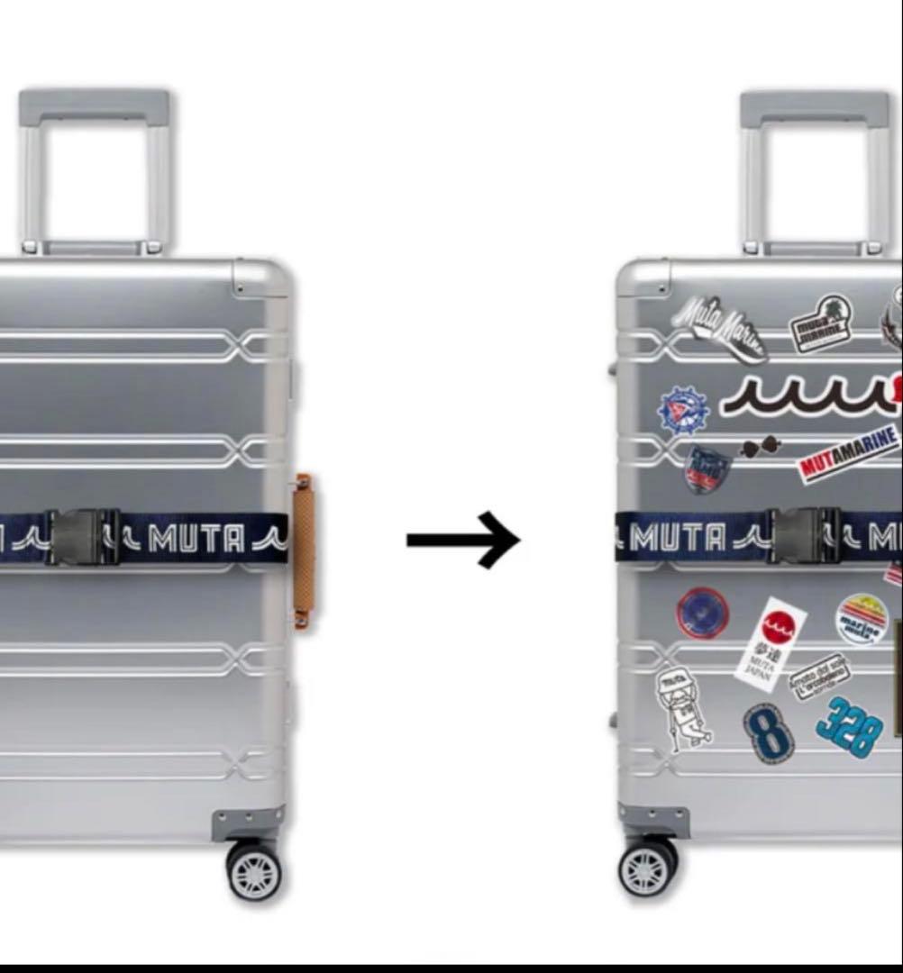 今月いっぱいmuta marine キャリーケース　38L 新品未使用品