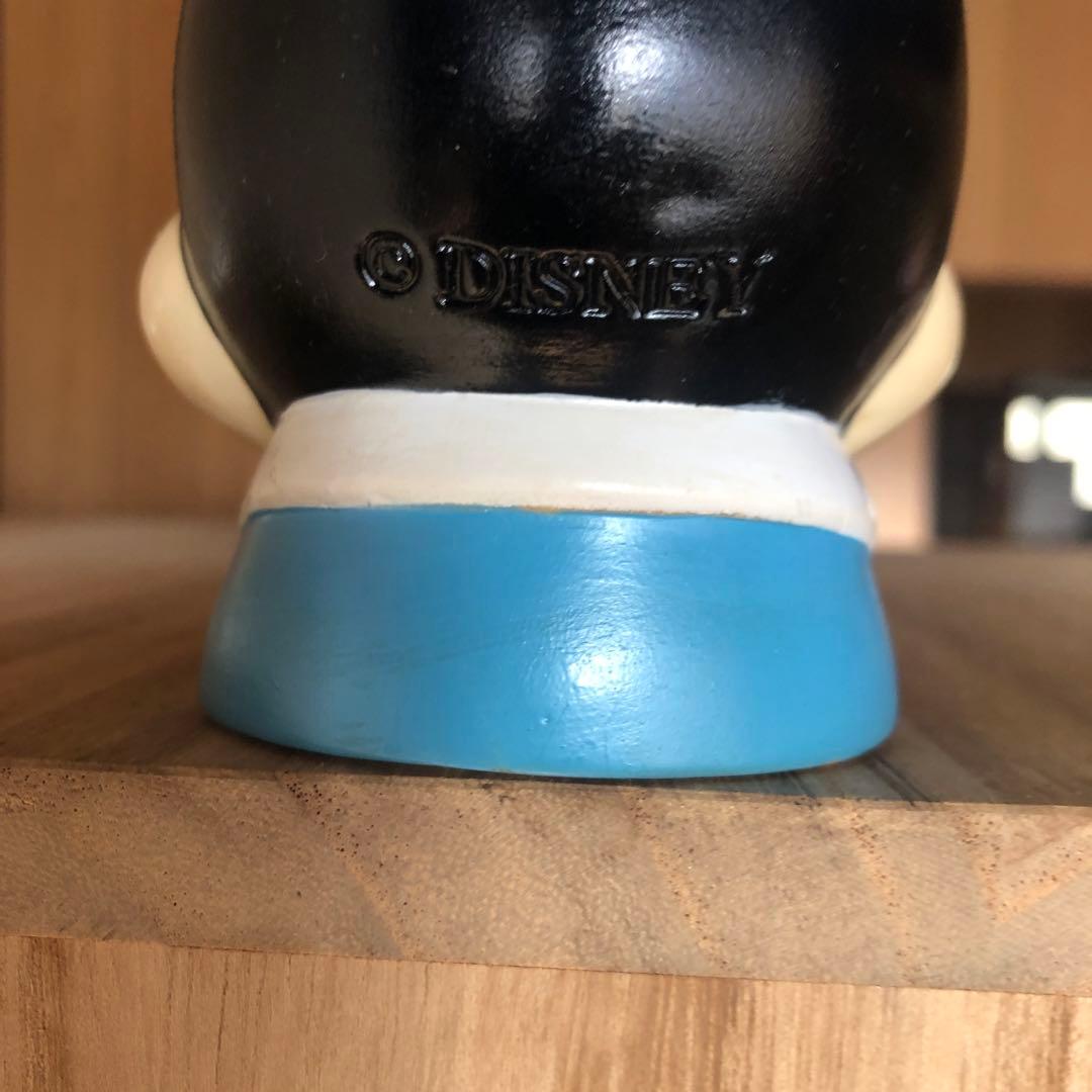 ミッキーマウス フィギュア 帽子付き貯金箱