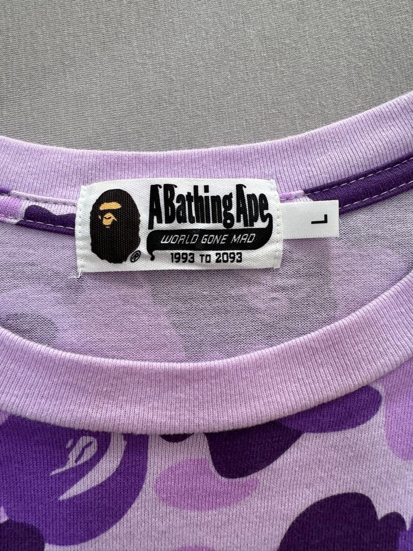 トップス A BATHING APE TAIWAN14 ANNIV COLLEGE T