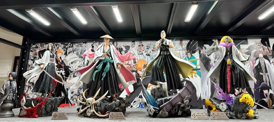 BLEACH ブリーチ 千年血戦編 ガレージキット フィギュア 六車 拳西