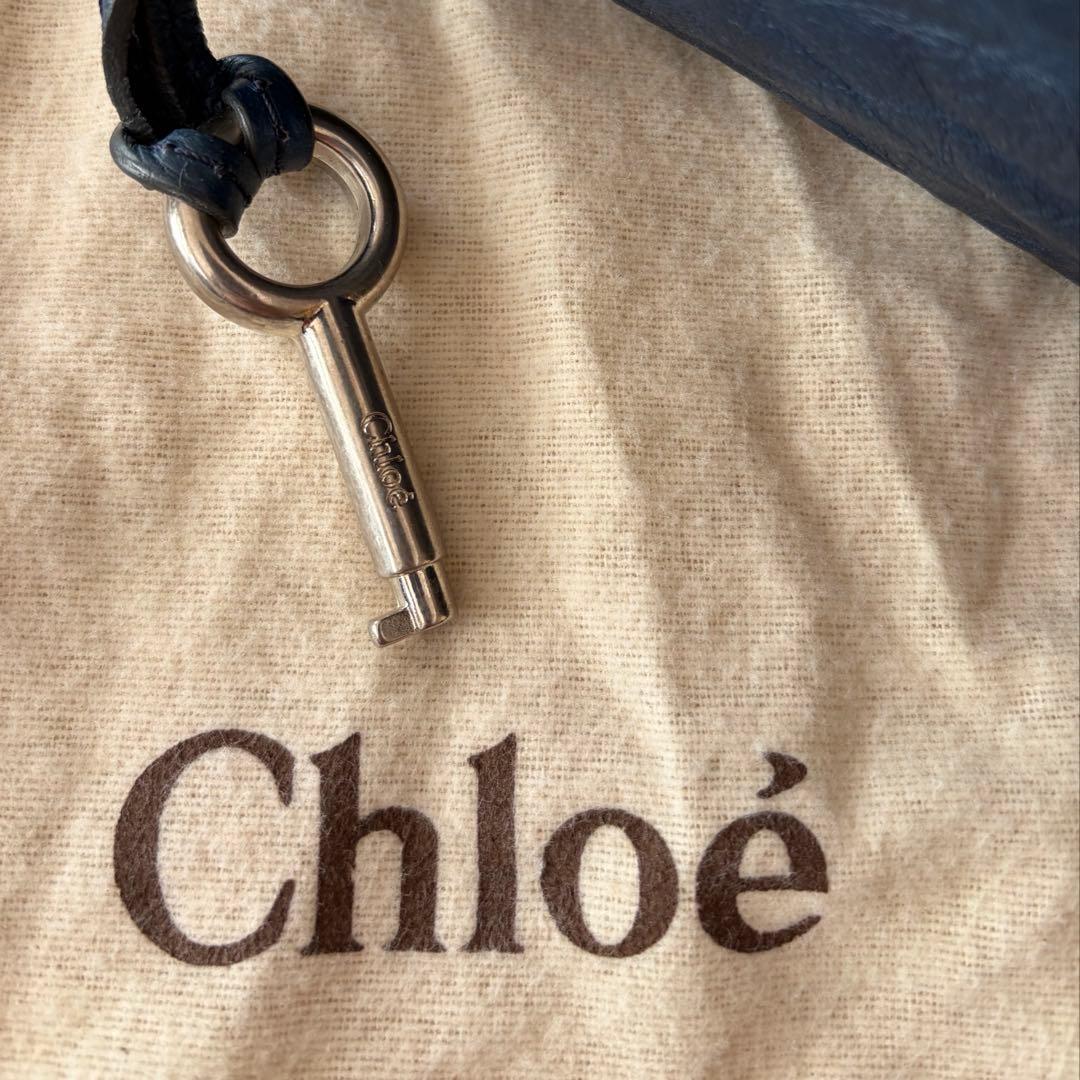 Chloé パディントン ネイビー