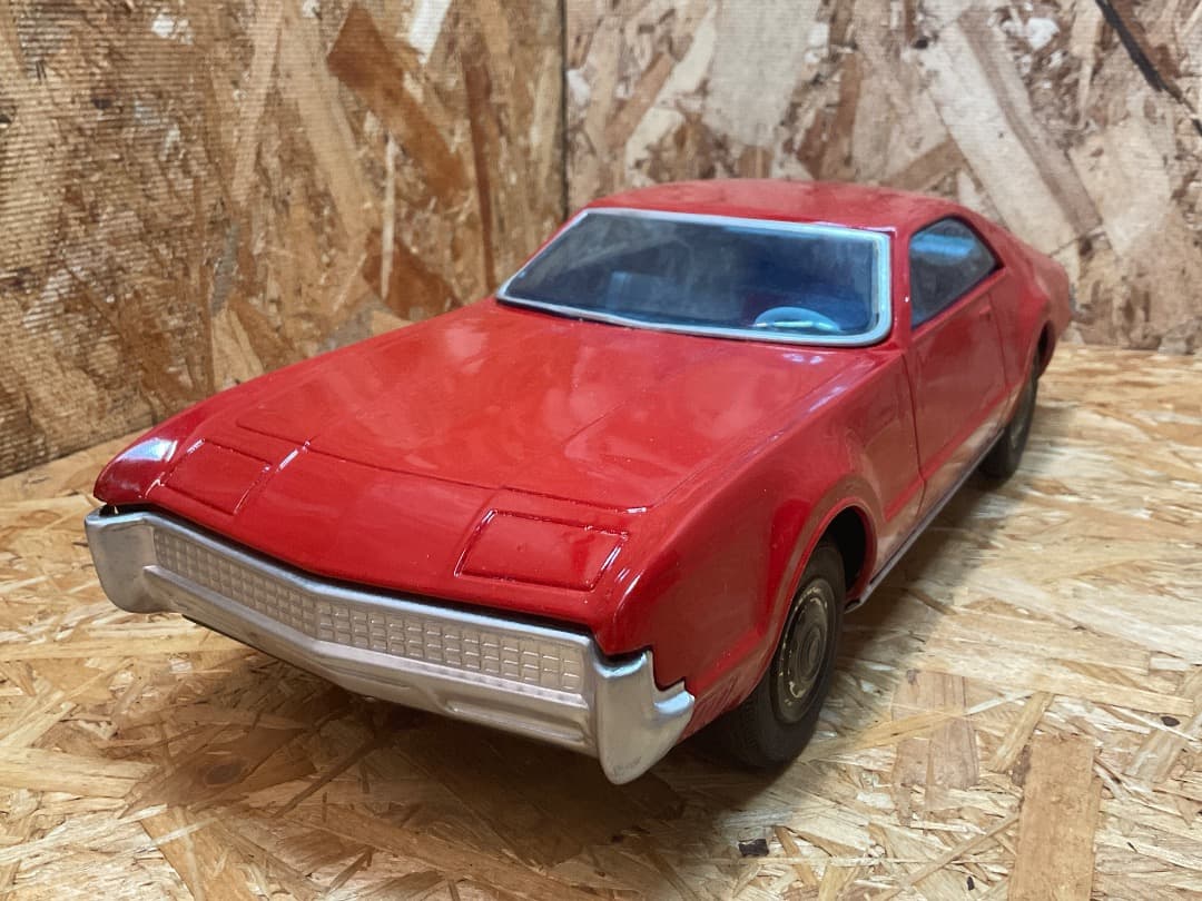 ATC アサヒ玩具 日本製 当時物 TORONADO ブリキ 特大 40cm