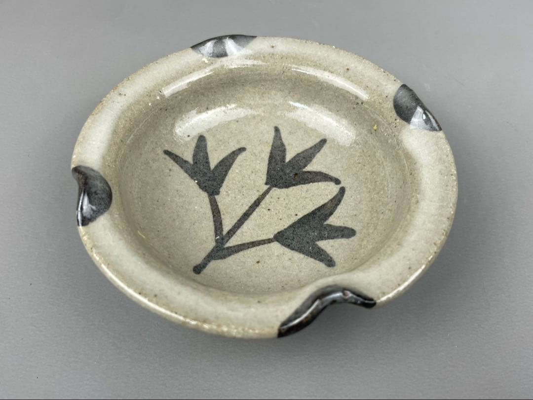 絵唐津草文皿 十三代中里太郎右衛門窯 向付 銘々皿 5客 飾皿 唐津焼 和食器