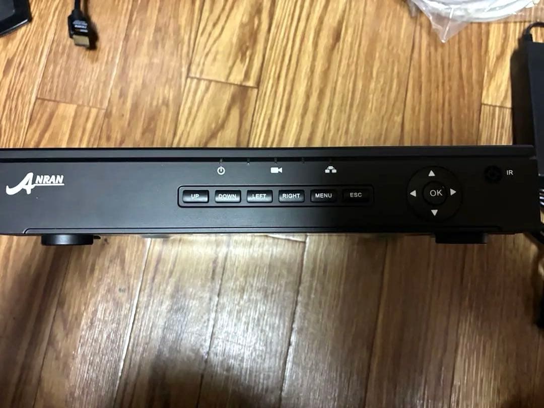 ANRAN POE型　防犯カメラ 4台セット