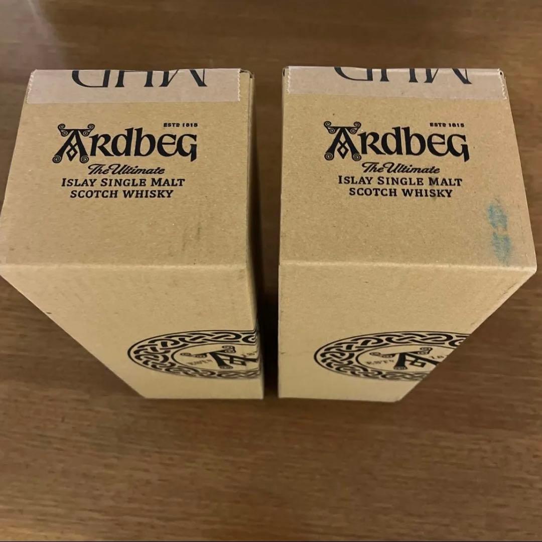 新品未開封　アードベッグ 17年 ARDBEG ウイスキー 箱付 2本セット