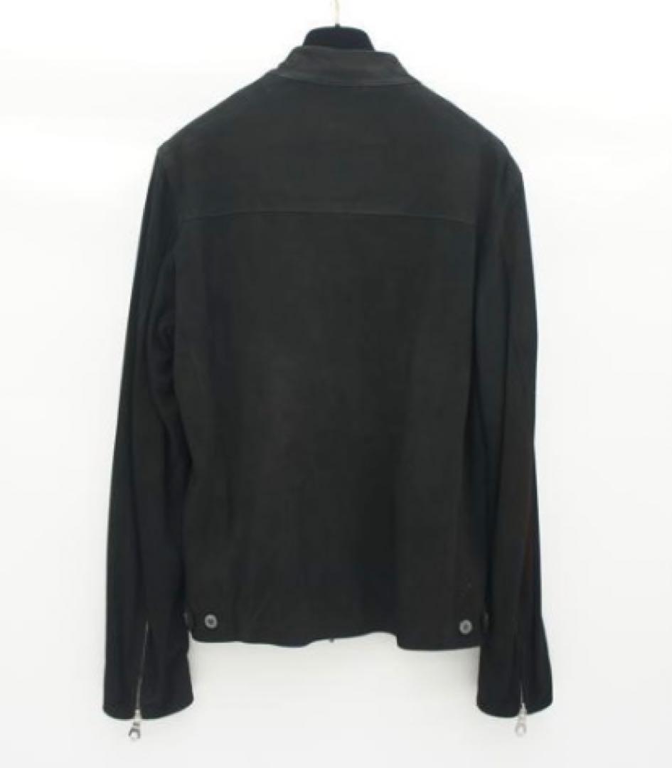 CINQUANTA ゴートスエードシングルライダースジャケット 46 H-502