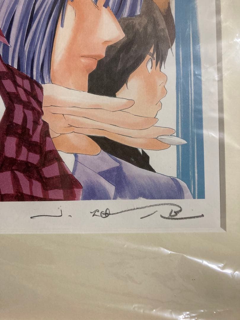 ヒカルの碁 複製原画 直筆サイン・シリアルナンバー（10番台）有り