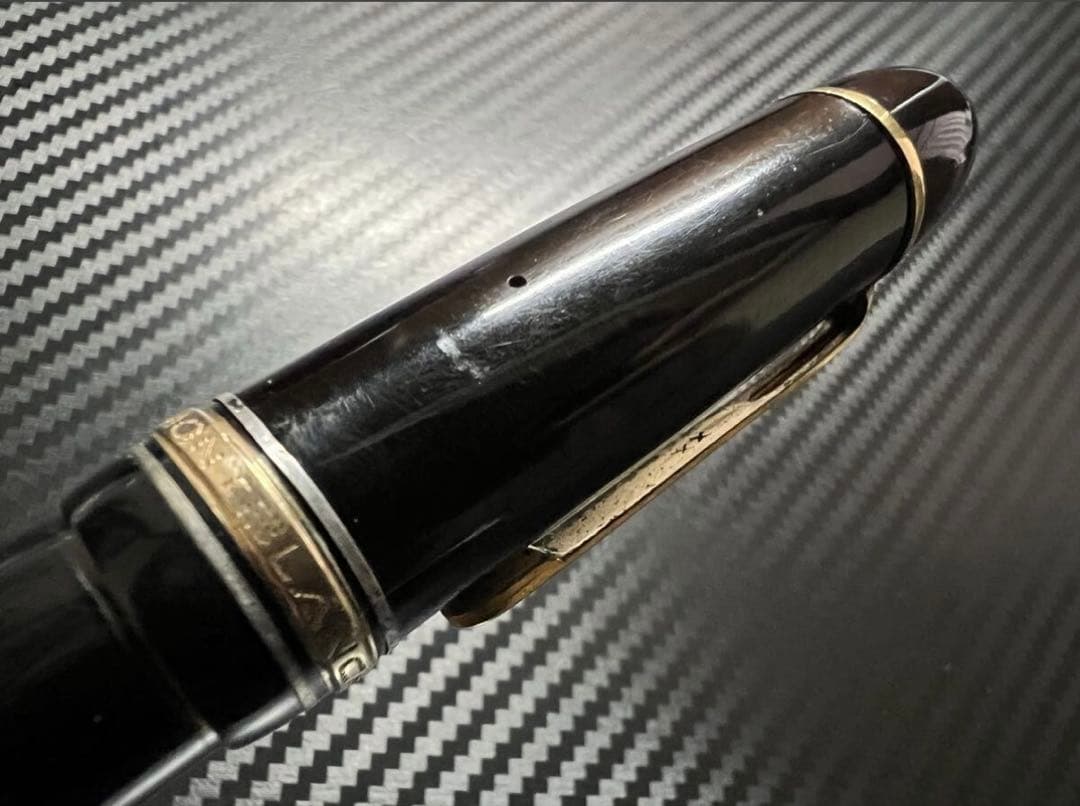 希少 完動品 モンブラン 149 万年筆 テレスコープ式 1950年代 EF