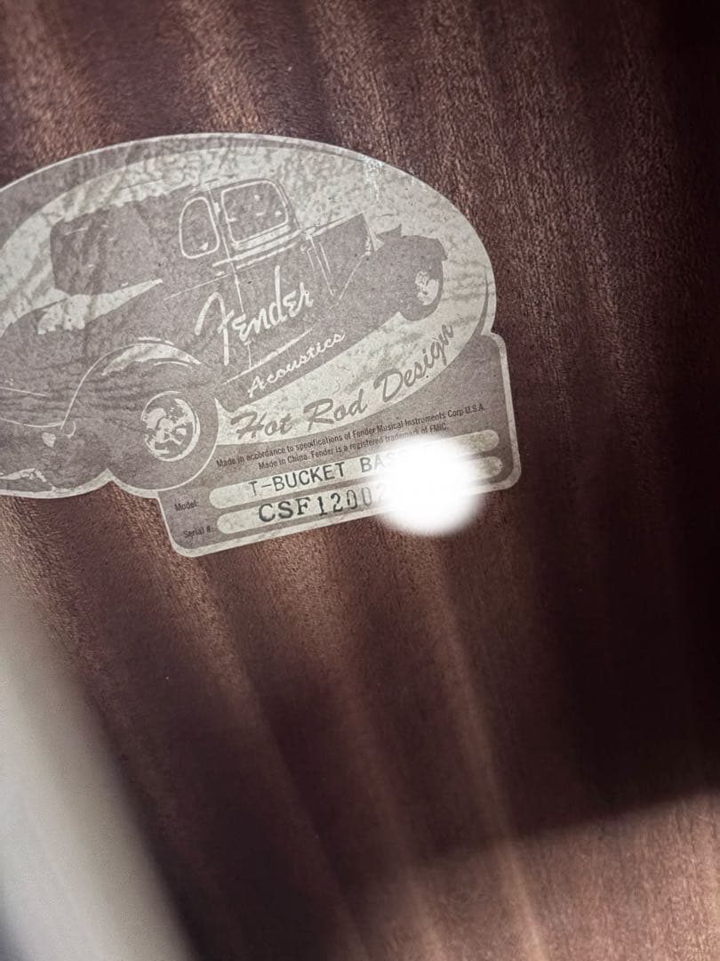 fender アコースティックベース　フェンダー　エレアコベース　ウッドベース