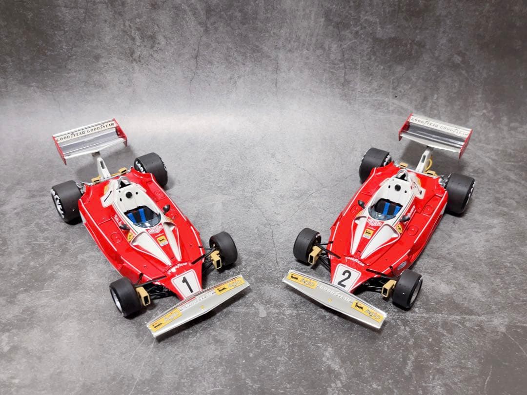 2台セット　エグゾト 1/18 フェラーリ Tipo 312T2 ★2台セット