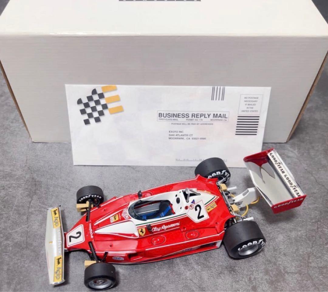 2台セット　エグゾト 1/18 フェラーリ Tipo 312T2 ★2台セット