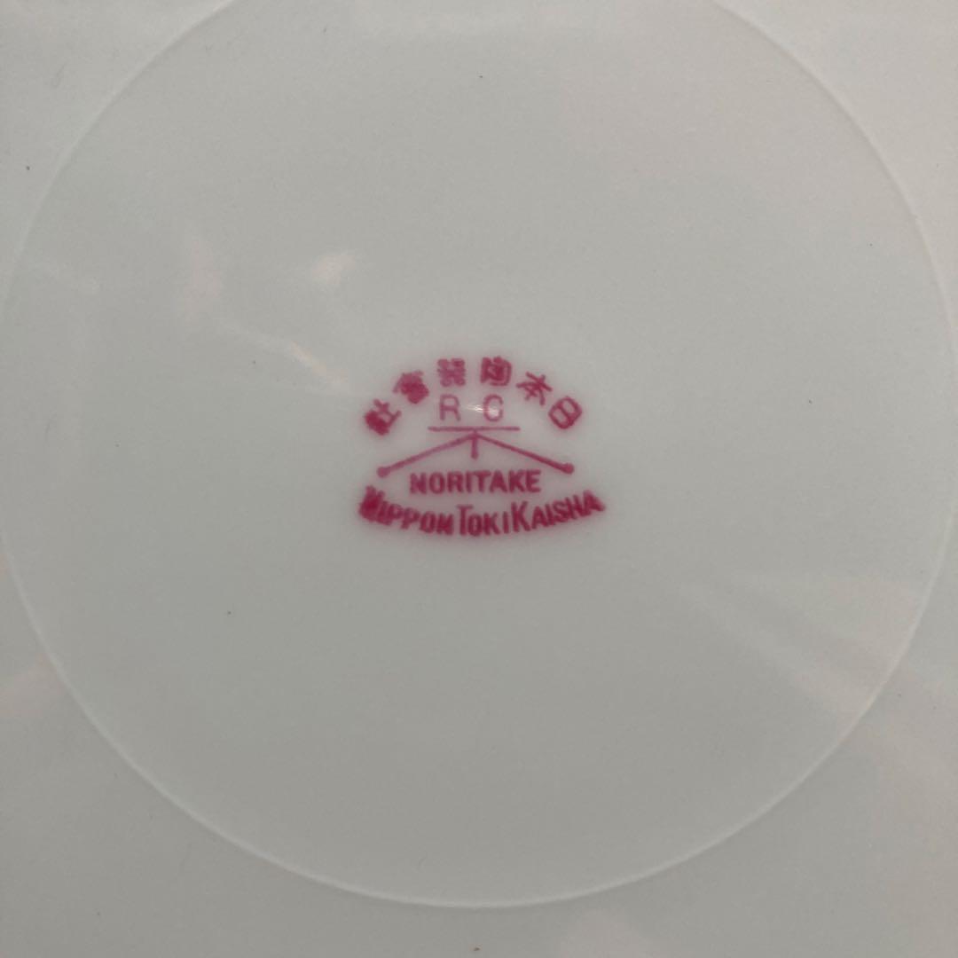 オールドノリタケ￼ 帆船　林直三筆　飾皿　やじろべ印(高級品) 1912〜40年