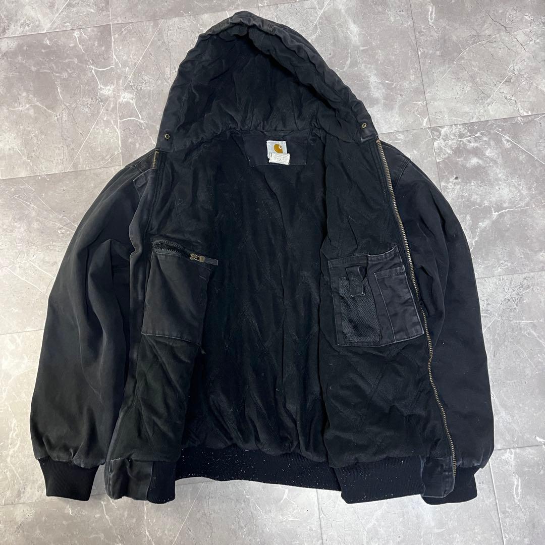 専用 カーハート アクティブジャケット ブラック BLK サイズL-XL 神フェ